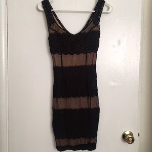 Black Lace Dress - Sz Small